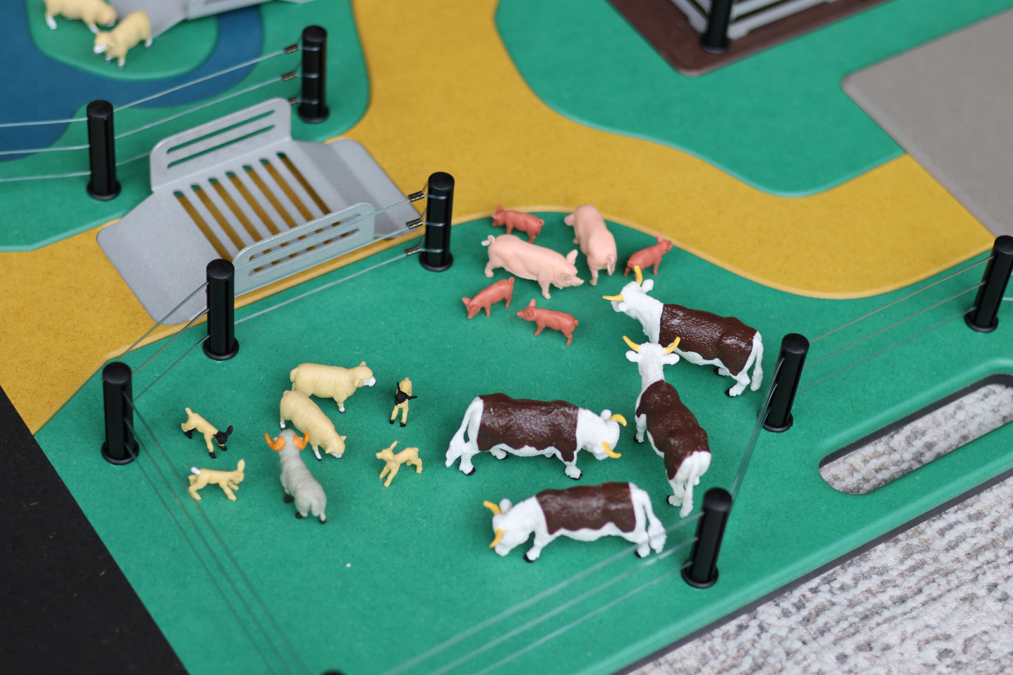 Assorted Toy Farm Animal Set